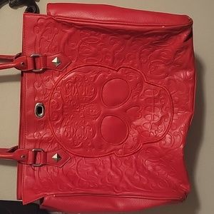 Large Red Loungefly Purse